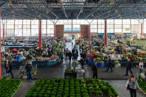 Vista Angular Market Hall Kentron Ereván Armenia — Foto de Stock