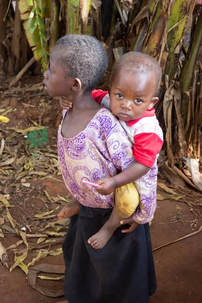 Tanzania Zanzibar Nungwi Afrikanska Barn — Stockfoto