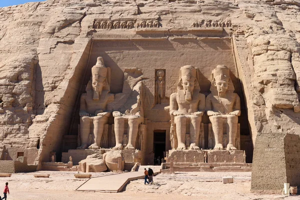 Egypt Aswan Gouvernement Abu Simbel Unesco World Cultural Heritage — Stock Photo, Image