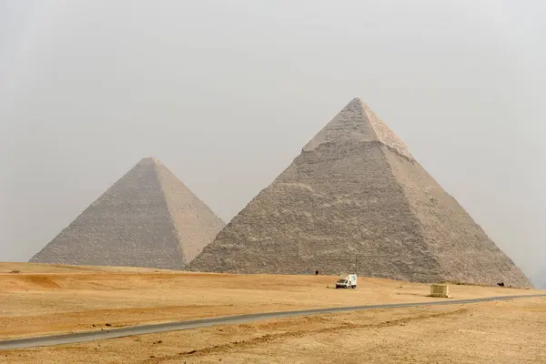 Egipt Giza Gouvernement Giza Piramidy Gizie — Zdjęcie stockowe