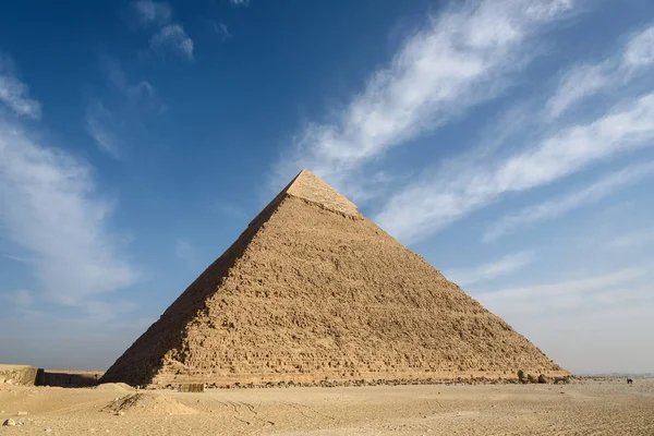 Αίγυπτος Γκίζα Κυβερνήσεως Γκίζα Πυραμίδα Της Γκίζας — Φωτογραφία Αρχείου
