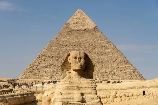 Ägypten Giza Regierung Giza Die Pyramide Von Giza Und Die — Stockfoto