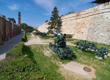 kalemegdan kale, Belgrad, Sırbistan'ın askeri müzede