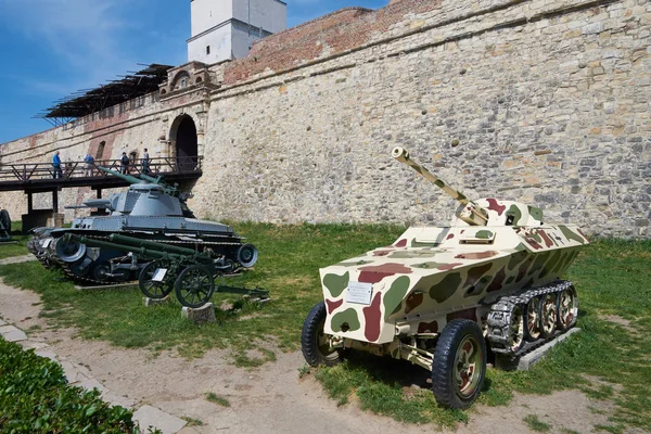 Belgrade Sırbistan Mayıs 2018 Kalemegdan Kale Belgrad Sırbistan Askeri Müze — Stok fotoğraf