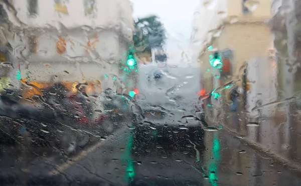 Rainy day in Cannes — Stock Photo, Image