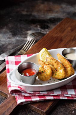 kızarmış karides meze