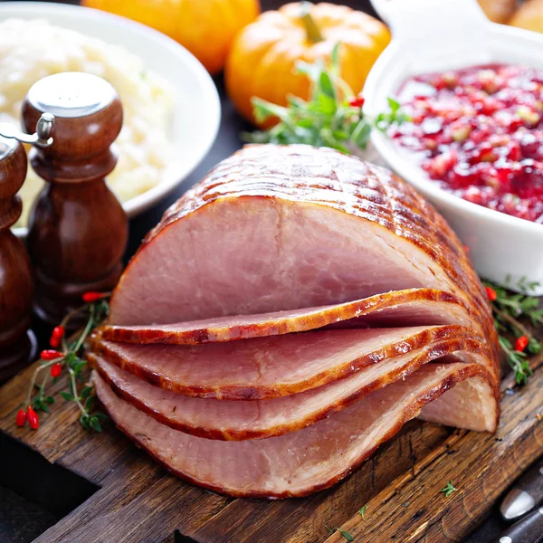 Holiday diiris ham — Stok Foto