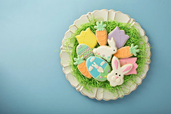 Easter decorated cookies — Stock Photo, Image