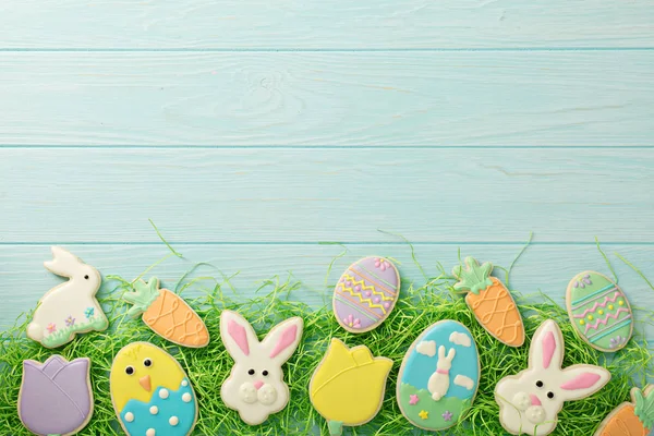 Easter decorated cookies — Stock Photo, Image