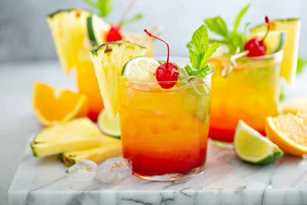 Cóctel Tequila Sunrise — Foto de Stock