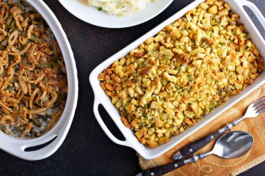 Herbed ekmek doldurma