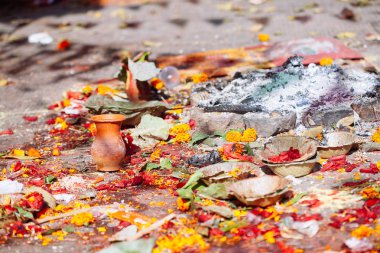Ayrıntı Kathmandu - Nepal başkenti Hindu töreni