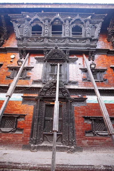 Kathmandu Nepal Fevereiro 2017 Palácio Deusa Viva Royal Kumari Fevereiro — Fotografia de Stock