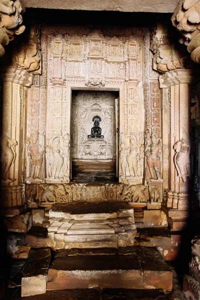 Temple Adinath Jain Fin 11Ème Siècle Après Dynastie Chandela Dédié — Photo