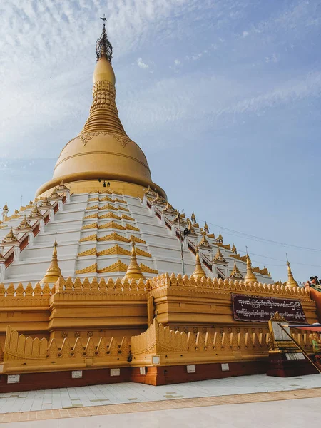 Pagoda Mahazedi Ciudad Bago Myanmar — Foto de Stock