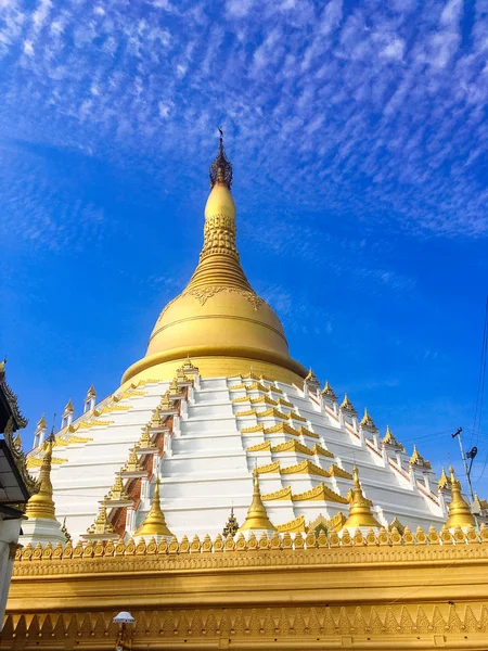 Pagoda Mahazedi Ciudad Bago Myanmar —  Fotos de Stock