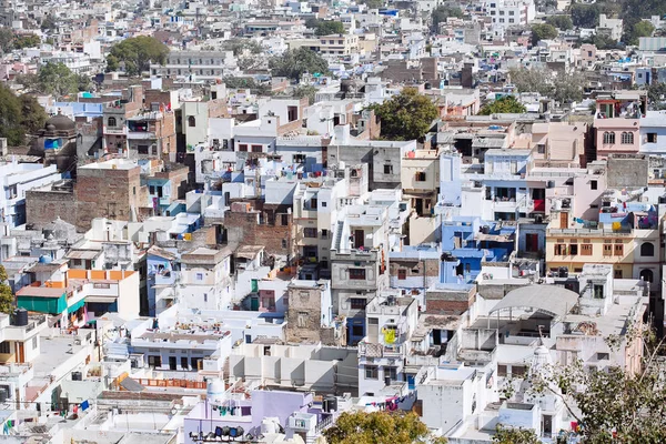 Vista Aérea Cidade Udaipur Rajasthan Índia — Fotografia de Stock