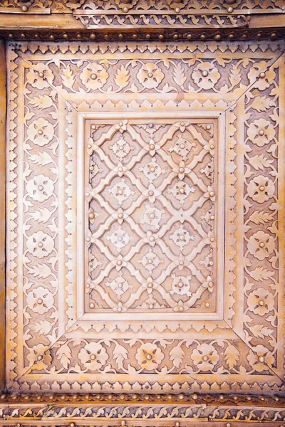 Stare Drzwi Golden City Palace Jaipur Rajasthan Indie — Zdjęcie stockowe