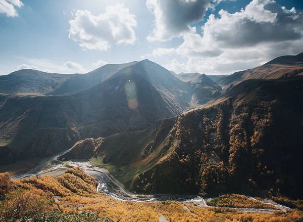 カズベギ地域のジョージアの山 — ストック写真