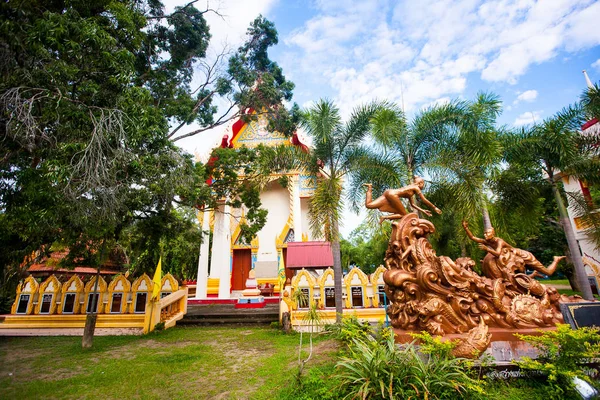 Hainan čínský chrám, Koh Samui, Thajsko — Stock fotografie