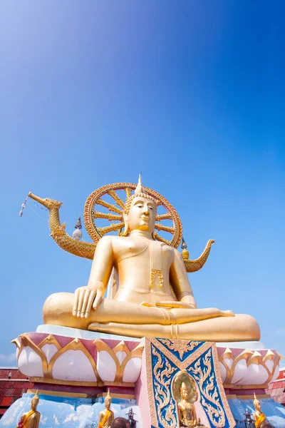 大佛寺在苏梅岛，泰国 — 图库照片