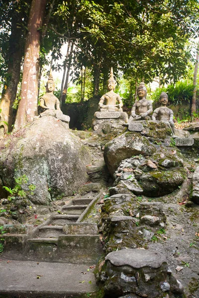 Tanim magie Buddha zahradu, ostrov Koh Samui — Stock fotografie