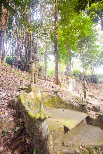 Tanim magic Buddha trädgård, ön Koh Samui — Stockfoto