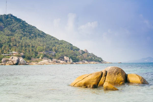 Una vista sul paesaggio tropicale del mare — Foto Stock