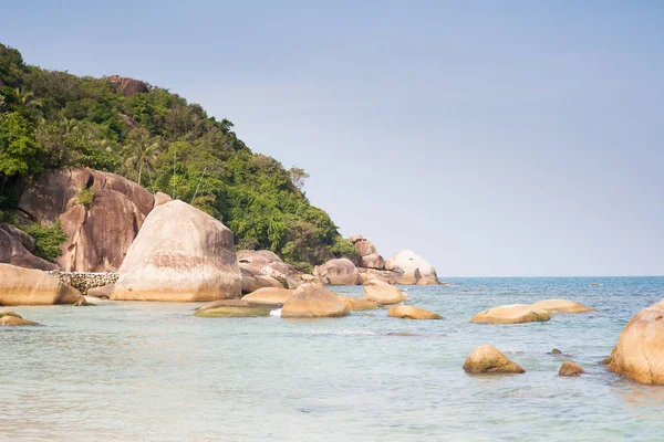 Una vista sul paesaggio tropicale del mare — Foto Stock