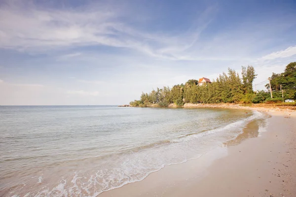 Tropikal deniz manzara görünümü