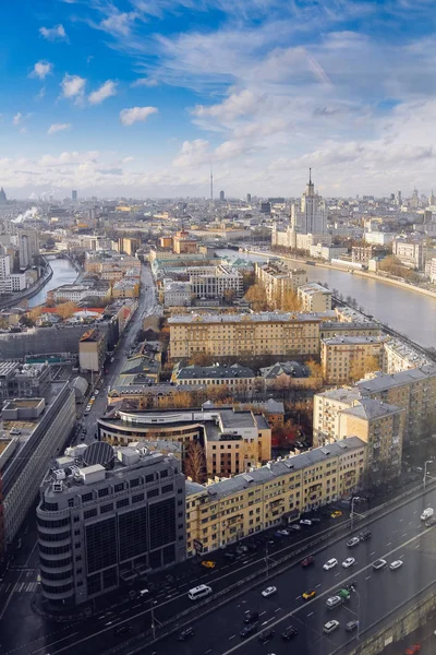 Panorama aérien de Moscou — Photo