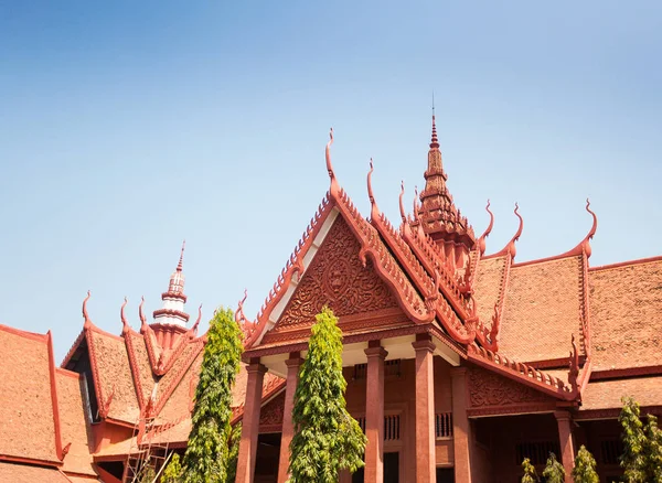 Национальный музей Камбоджи (Сала Рачана) Пномпень, Камбо — стоковое фото
