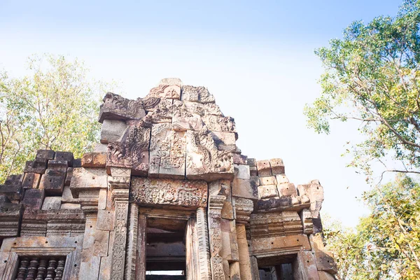 Wat ek phnom tempel in de buurt van de stad battambang, cambodia — Stockfoto