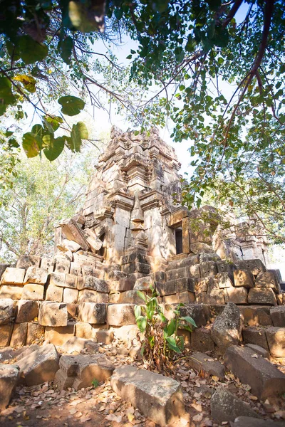 Wat ek phnom templom közelében a battambang, Kambodzsa — Stock Fotó