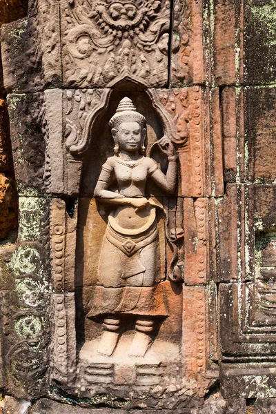 Ta som świątyni angkor obszar, siem reap, Kambodża — Zdjęcie stockowe