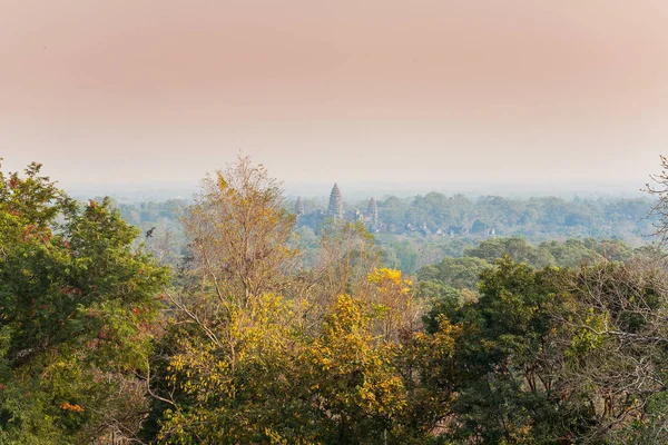 Angkor wat templo, siem cosechar, cambodia — Foto de Stock