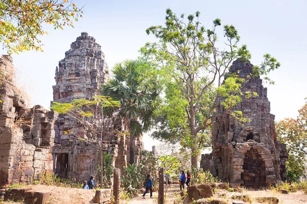柬埔寨马德望座巴南区寺 — 图库照片