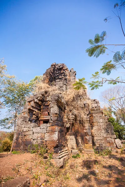 Prasat banan tempel in battambang, cambodia — Stockfoto