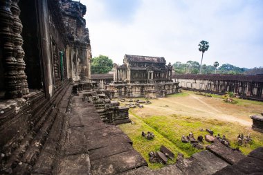 Angkor Wat Tapınağı yakınındaki Siem Reap, Kamboçya.