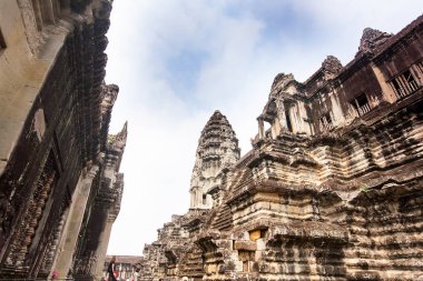 Angkor Wat Tapınağı yakınındaki Siem Reap, Kamboçya.