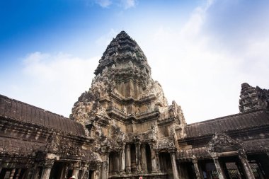 Angkor Wat Tapınağı yakınındaki Siem Reap, Kamboçya.