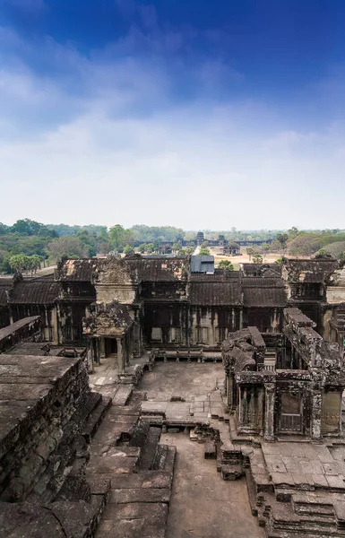 Templo de Angkor Wat cerca de Siem Reap en Camboya . — Foto de Stock