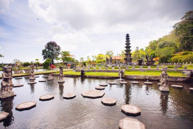 tirtagangga su Sarayı bali Adası, Endonezya 