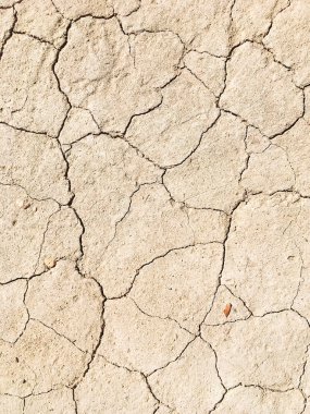 Kurumuş çatlamış toprak zemin dokusu arka planı