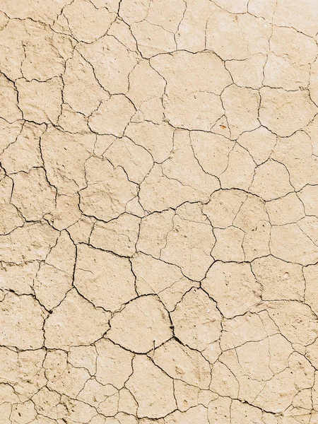 Kurumuş çatlamış toprak zemin dokusu arka planı