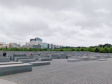Berlin Almanya'da Holokost Anıtı