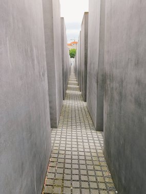 Berlin Almanya'da Holokost Anıtı