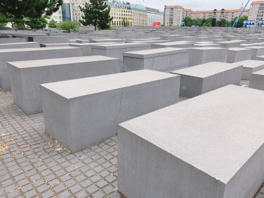 Berlin Almanya'da Holokost Anıtı