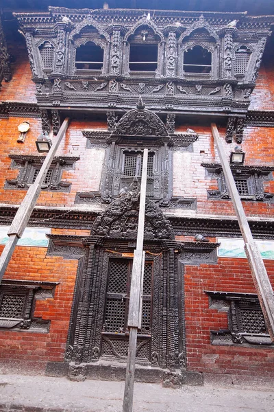 Kathmandu, Nepál-8. února 2017: palác Kumari — Stock fotografie