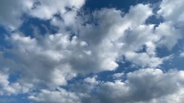 Περιβάλλον Φύσης Σκοτεινό Σύννεφο Ουρανού Καταιγίδα Και Σύννεφα Τυφώνα — Αρχείο Βίντεο